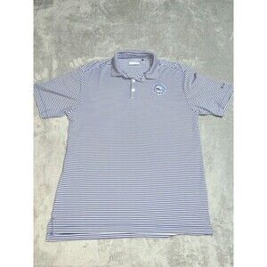 Philadelphia 76ers Polo Shirt Mens Lg Blue/White Columbia Golf NBA Logo